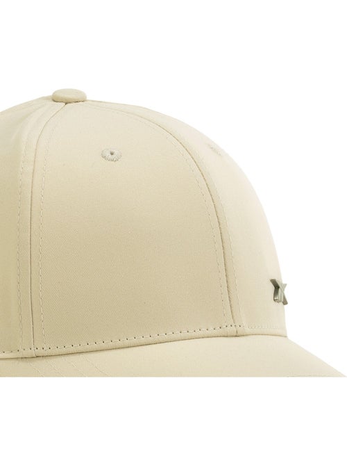 Polyester baseballpet met zilverkleurig embleem. - Kiabi