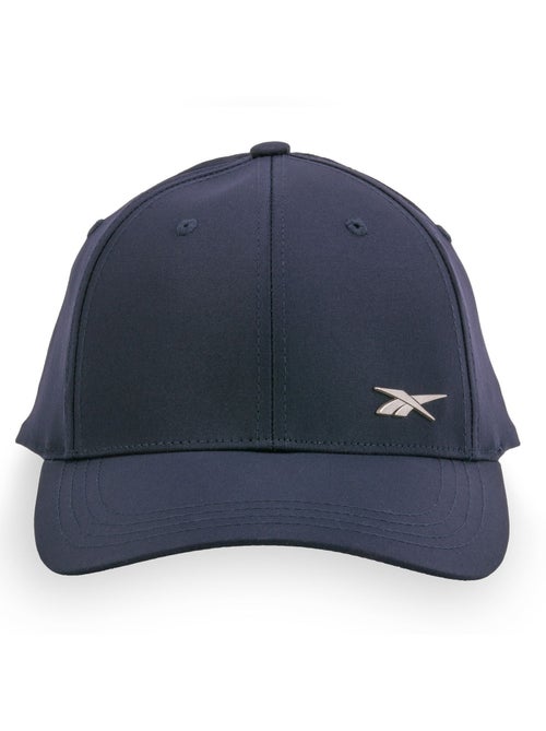 Polyester baseballpet met zilverkleurig embleem. - Kiabi