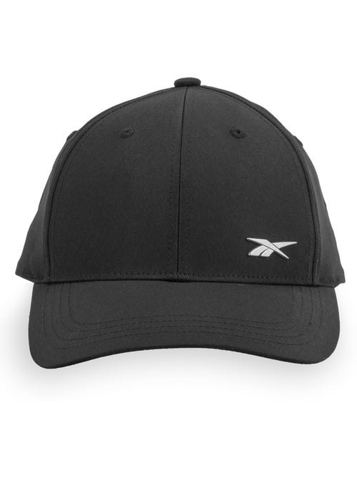 Polyester baseballpet met zilverkleurig embleem. - Kiabi Polyester baseballpet met zilverkleurig embleem. - Kiabi