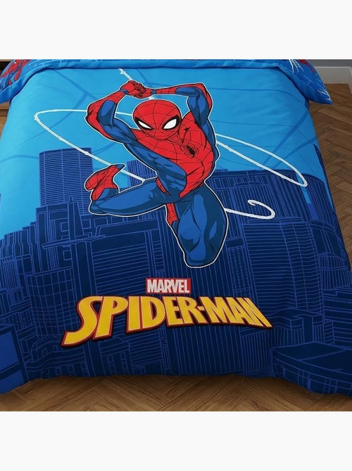 Polykatoen dekbedovertrek spider-man officiele marvel licentie 140x200cm + kussensloop 65x65cm - Kiabi Polykatoen dekbedovertrek spider-man officiele marvel licentie 140x200cm + kussensloop 65x65cm - Kiabi