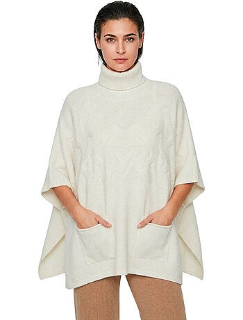 Poncho col montant pc1