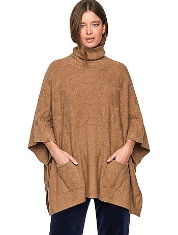 Poncho col montant pc1