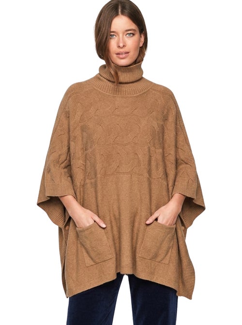 Poncho col montant pc1 style add - Kiabi Poncho col montant pc1 style add - Kiabi