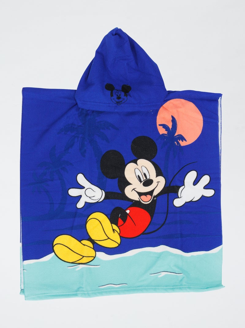 Poncho de bain 'Mickey' BLEU - Kiabi