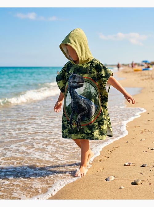 Poncho de Plage Jurassic World 60x120cm – Capuche – 100% Coton – Licence Officielle - Kiabi Poncho de Plage Jurassic World 60x120cm – Capuche – 100% Coton – Licence Officielle - Kiabi