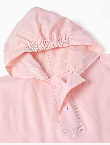 Poncho de pluie à capuche avec imprimé Stitch