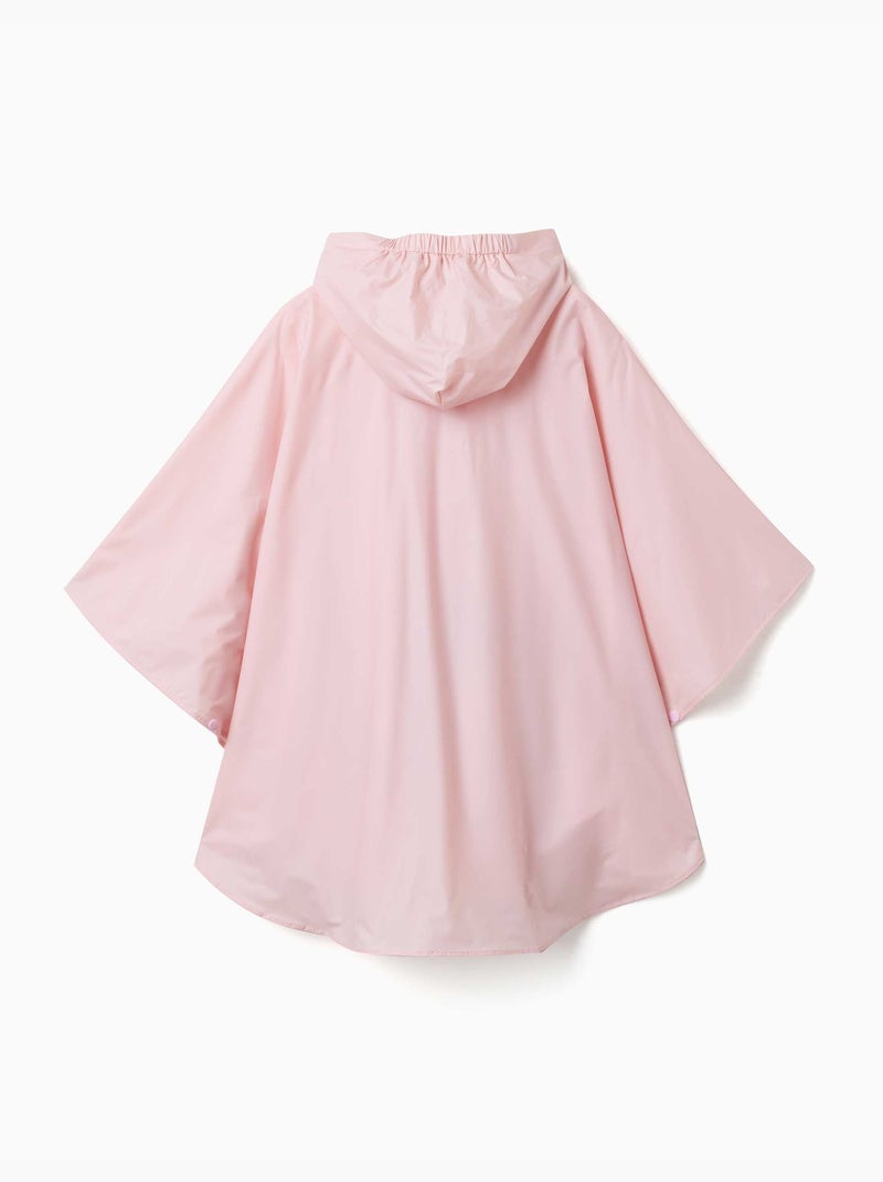 Poncho de pluie à capuche avec imprimé Stitch Rose - Kiabi