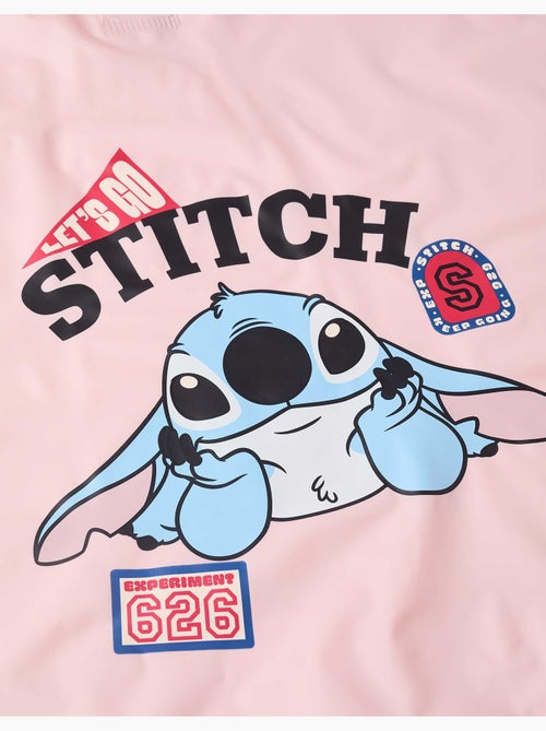 Poncho de pluie à capuche avec imprimé Stitch - Kiabi