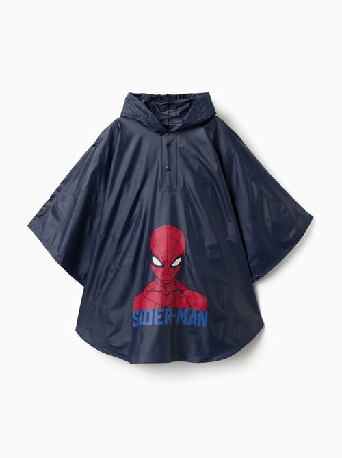Poncho de pluie à capuche avec imprimés Spider-Man - Kiabi