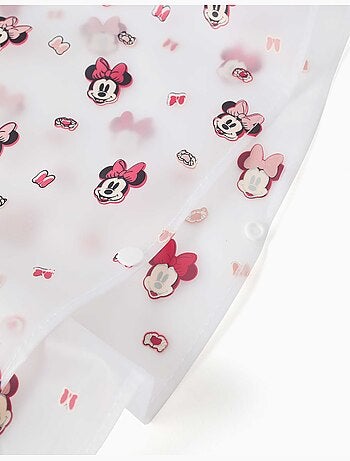 Poncho de pluie avec capuche et imprimé Minnie