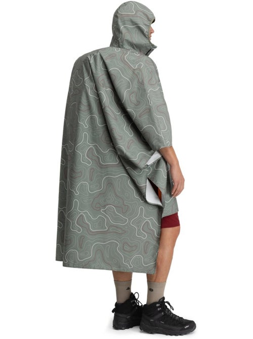 Poncho de pluie imperméable randonnée randonnée homme et femme rinjani - Kiabi