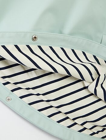 Poncho en matière gomme à capuche - So Easy