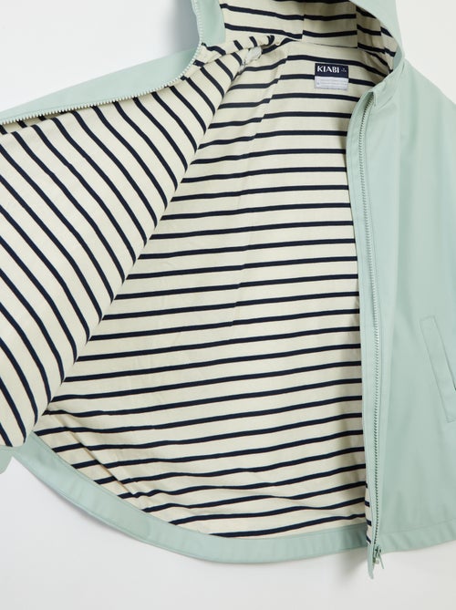 Poncho en matière gomme à capuche - So Easy - Kiabi