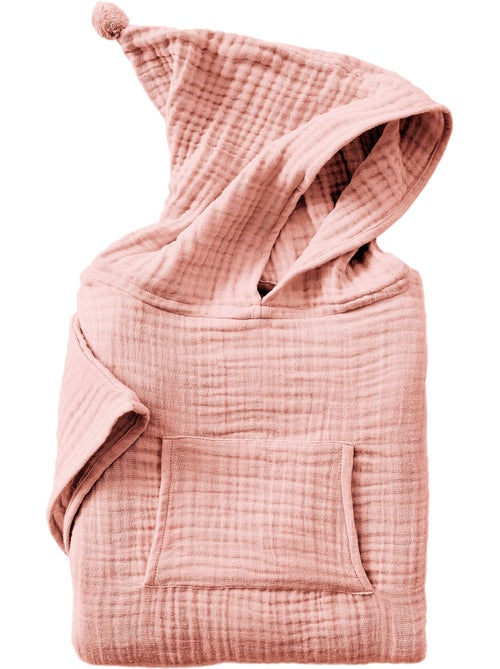 Poncho enfant avec capuche - quadruple gaze de coton 220 g/m² – gaïa - Kiabi Poncho enfant avec capuche - quadruple gaze de coton 220 g/m² – gaïa - Kiabi