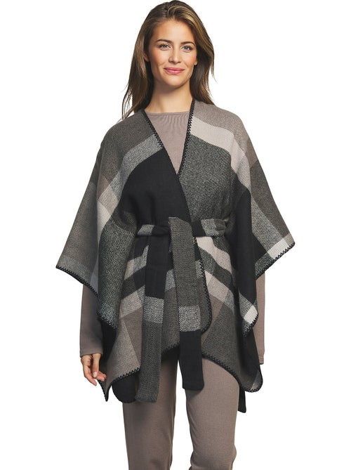 Poncho met bandje complementos romantica - Kiabi