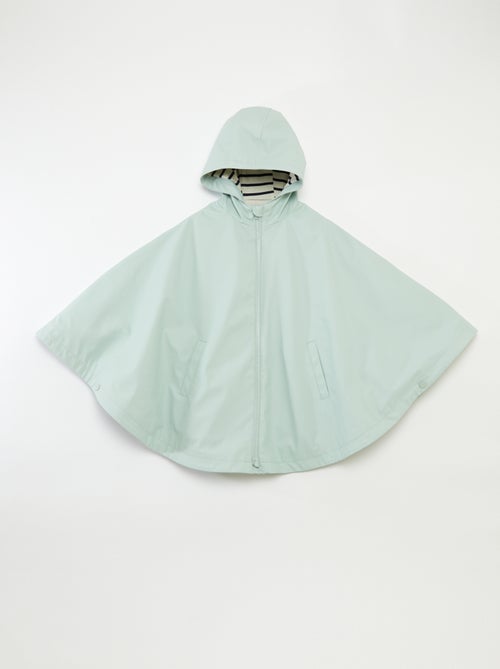 Poncho met capuchon met rubberachtige afwerking - So Easy - Kiabi