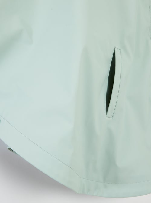 Poncho met capuchon met rubberachtige afwerking - So Easy - Kiabi