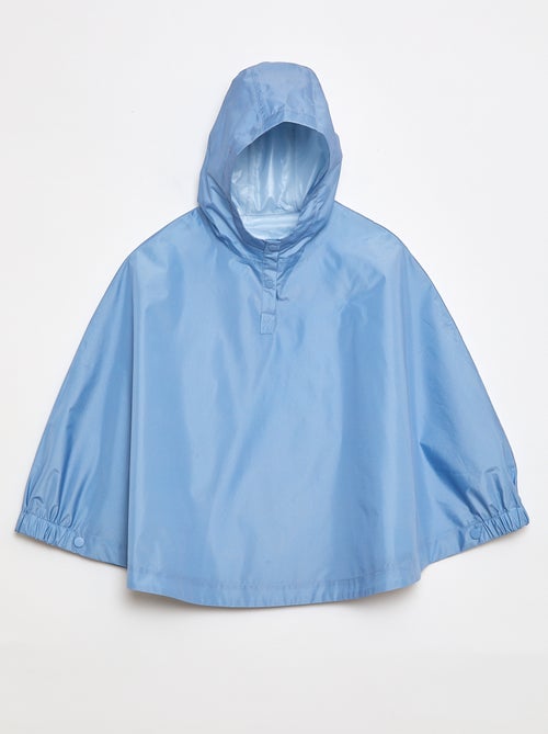 Poncho mixte à capuche - collection facile à enfiler - Kiabi
