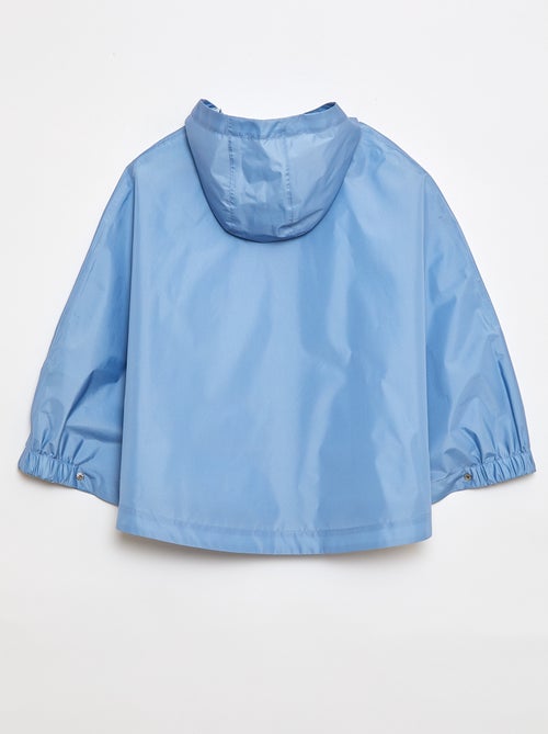 Poncho mixte à capuche - collection facile à enfiler - Kiabi