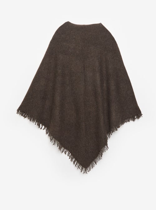 Poncho ouvert uni - Kiabi Poncho ouvert uni - Kiabi