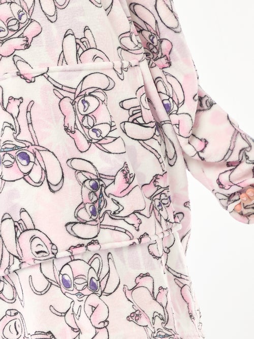 Poncho plaid voor volwassenen 'Stitch' - Kiabi