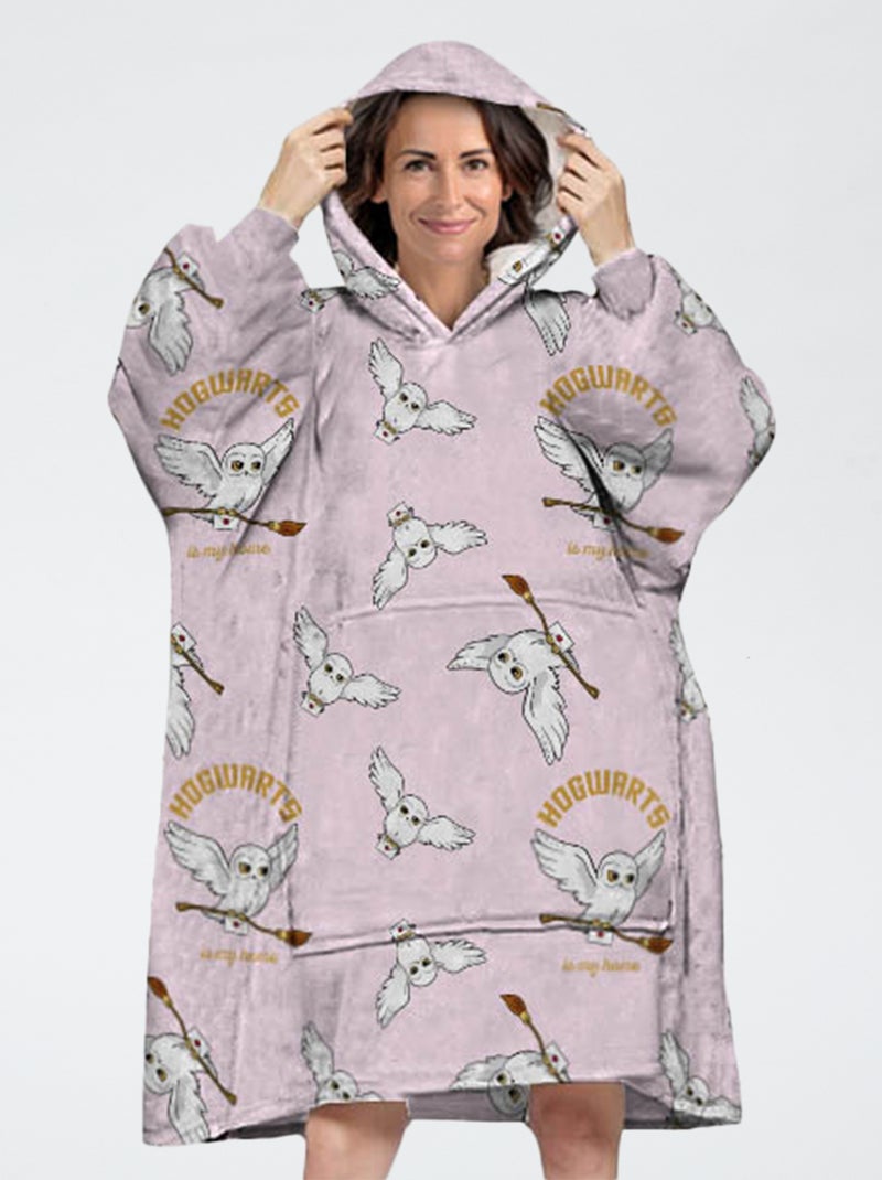 Poncho/plaid met Harry Potter-print Rose - Kiabi