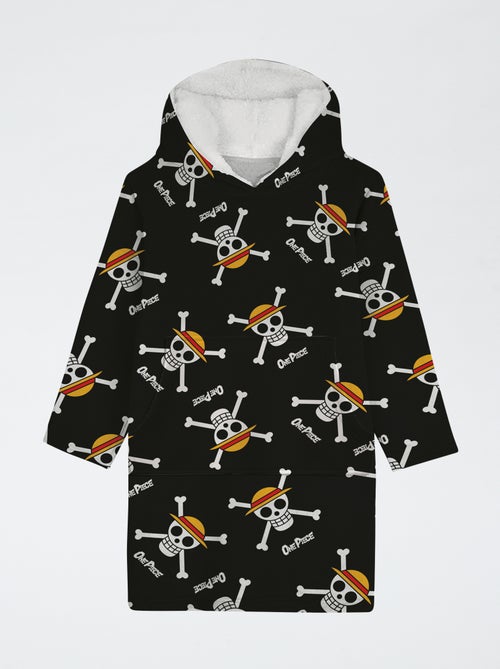 Poncho/plaid met One Piece-print - Kiabi