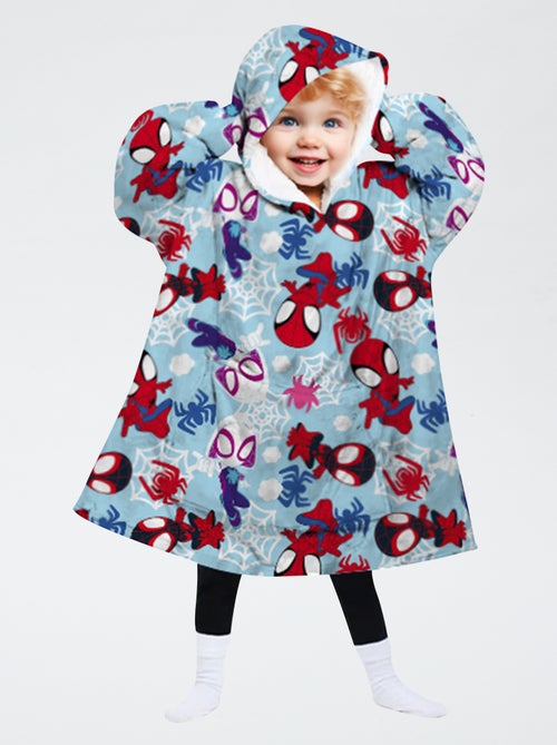 Poncho/plaid met Spider-Man-print - Kiabi