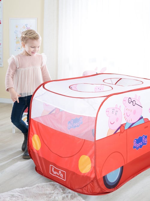Pop-up tent in autovorm voor kinderen 'Peppa Pig' - ROBA - Kiabi Pop-up tent in autovorm voor kinderen 'Peppa Pig' - ROBA - Kiabi