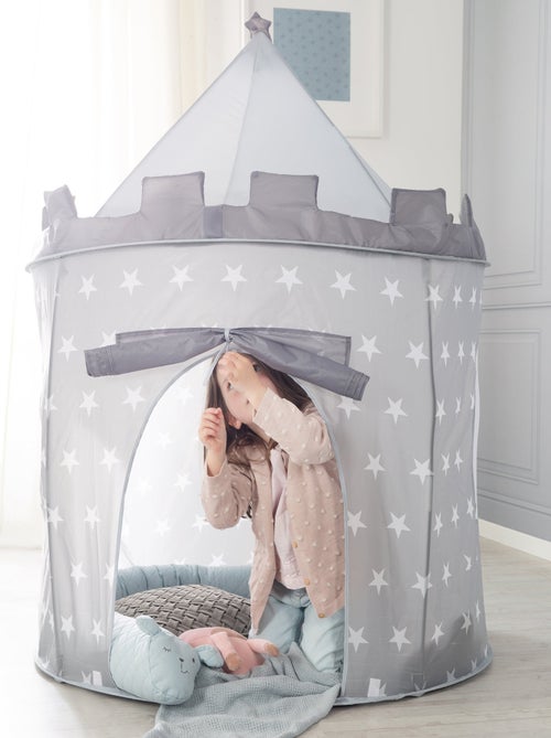 Pop-up tent ridderkasteel met sterrenprint + tas 'Little Stars' - ROBA - Kiabi Pop-up tent ridderkasteel met sterrenprint + tas 'Little Stars' - ROBA - Kiabi