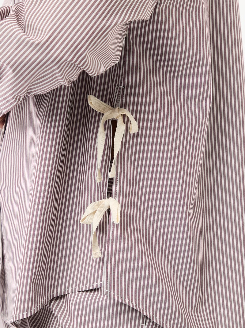 Popeline blouse Biege - Kiabi