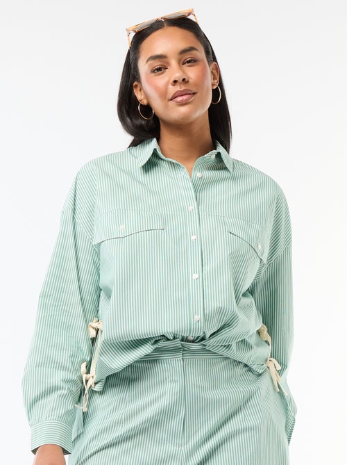 Popeline blouse - Kiabi