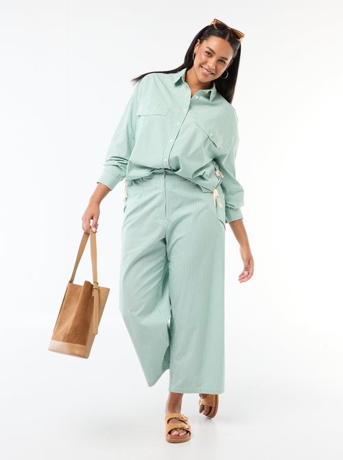 Popeline blouse - Kiabi