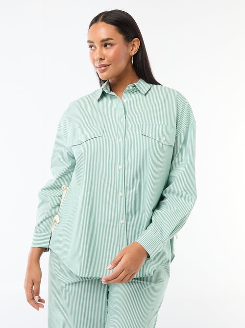 Popeline blouse - Kiabi