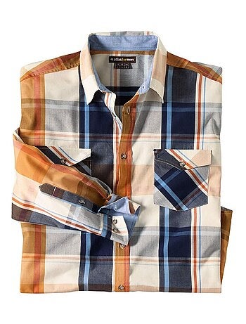 Popeline overhemd Outdoor Passion - ATLAS FOR MEN