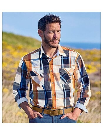 Popeline overhemd Outdoor Passion - ATLAS FOR MEN