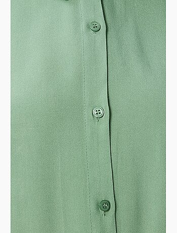Poplin overhemd met knopen en kraag istanbul