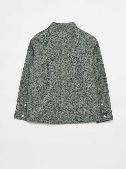 Poplin overhemd met lange mouwen - Kiabi