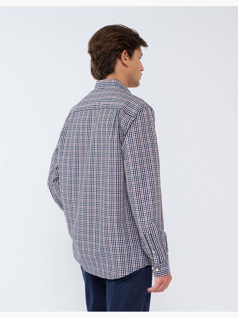 Poplin-shirt, mo fashion Bruin - Kiabi