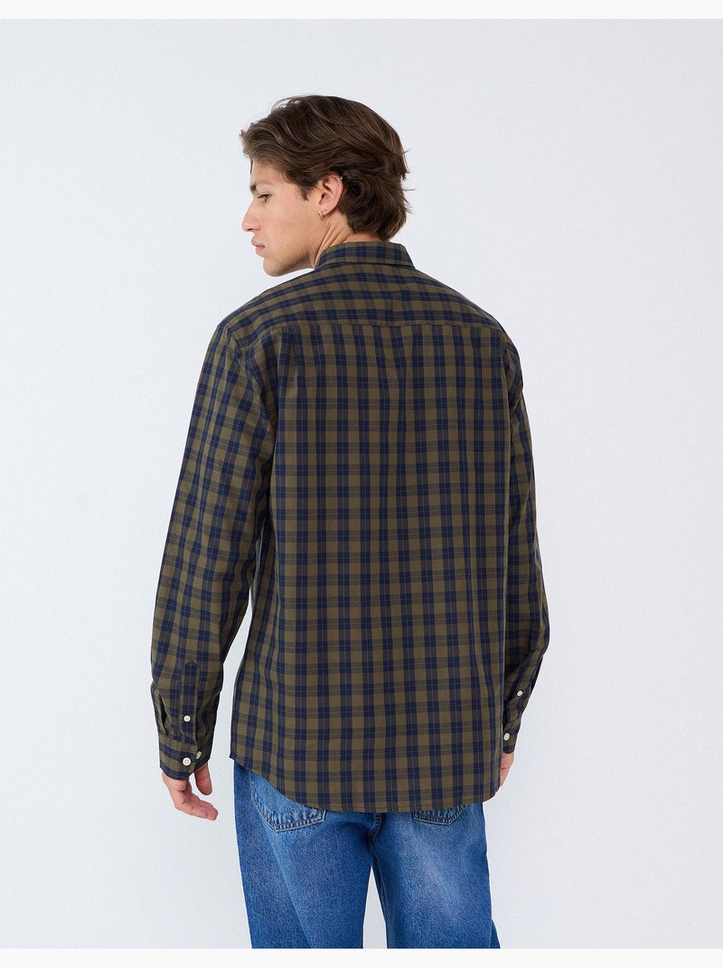 Poplin-shirt, mo fashion Groen - Kiabi