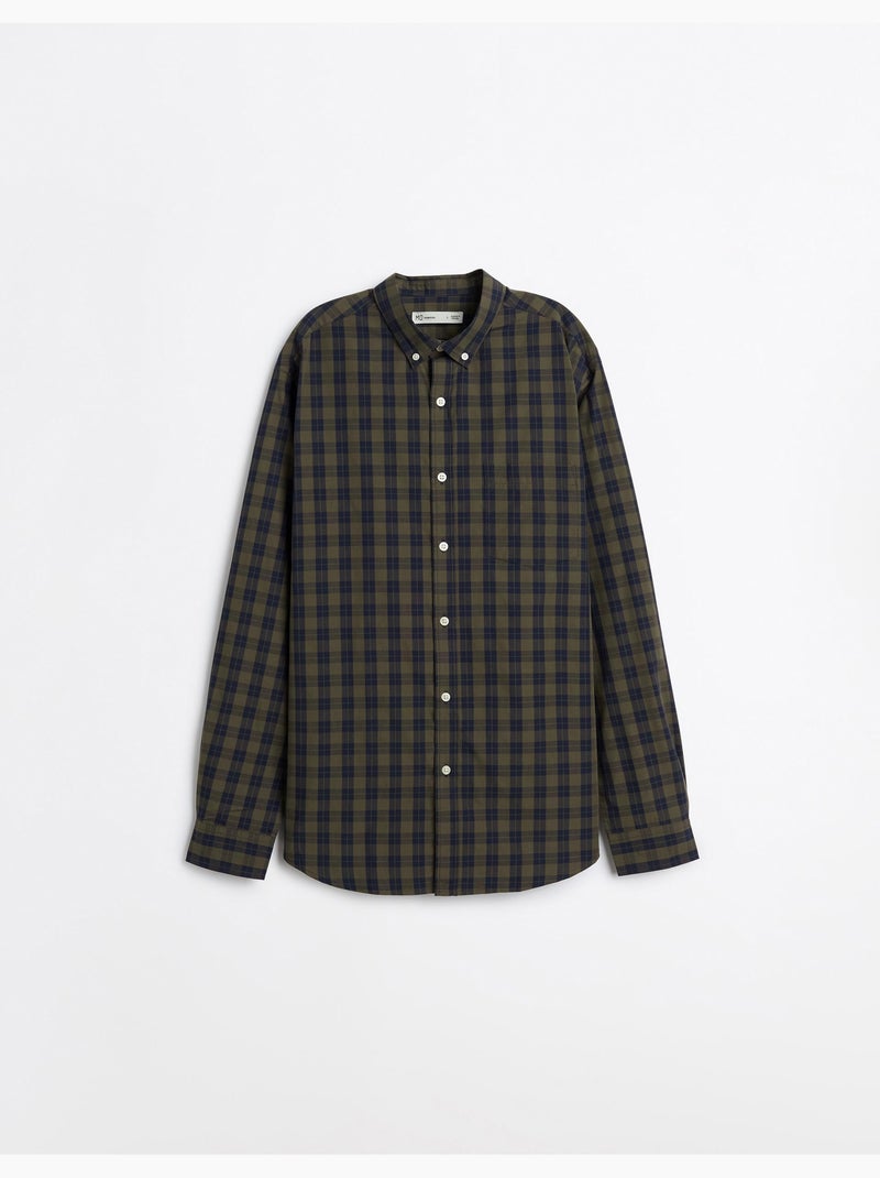 Poplin-shirt, mo fashion Groen - Kiabi