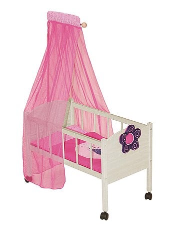 Poppenbed met complete beddengoedset 'Happy Fee' ROBA