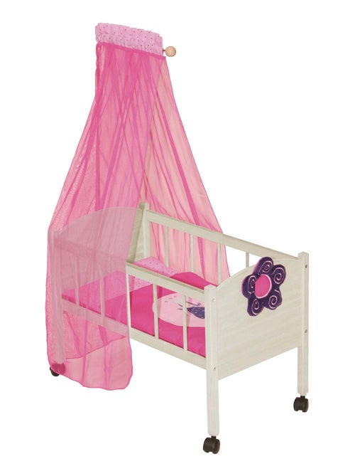 Poppenbed met complete beddengoedset 'Happy Fee' ROBA - Kiabi Poppenbed met complete beddengoedset 'Happy Fee' ROBA - Kiabi