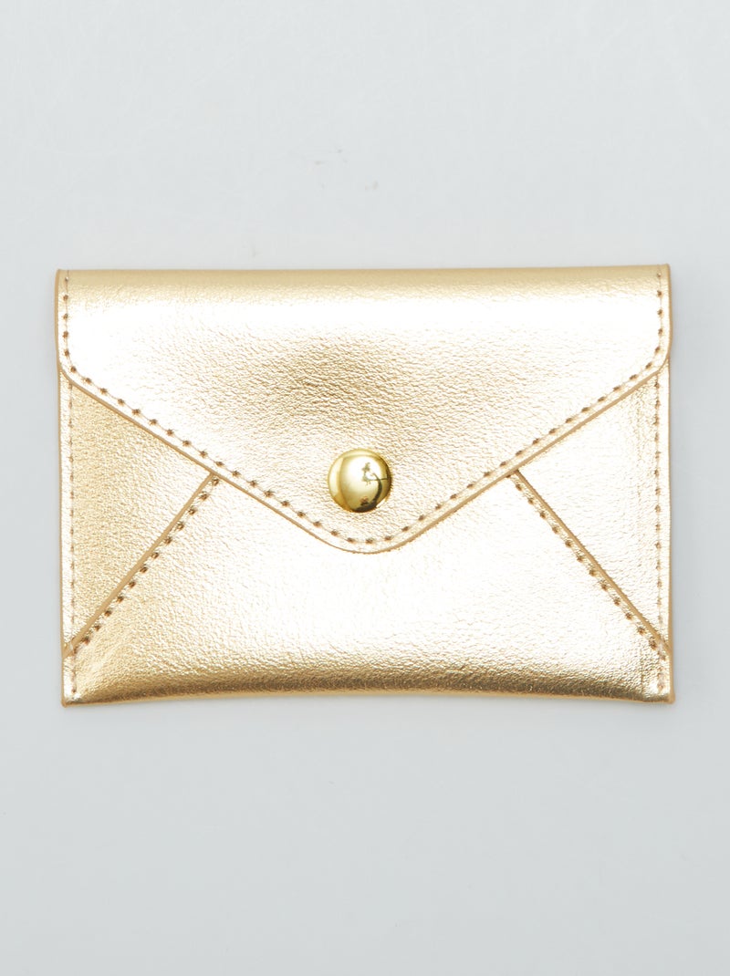Porte carte Marron - Kiabi