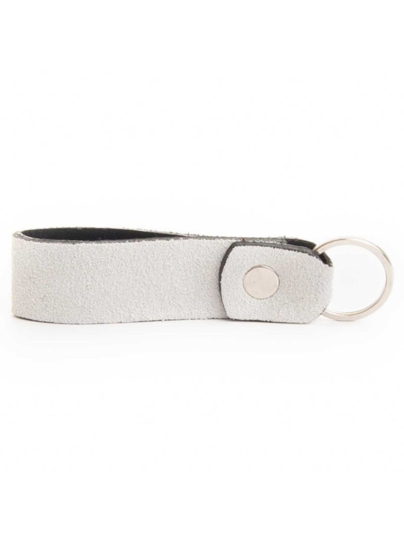 Porte-clés Cuir Naturel Purapiel Blanc - Kiabi