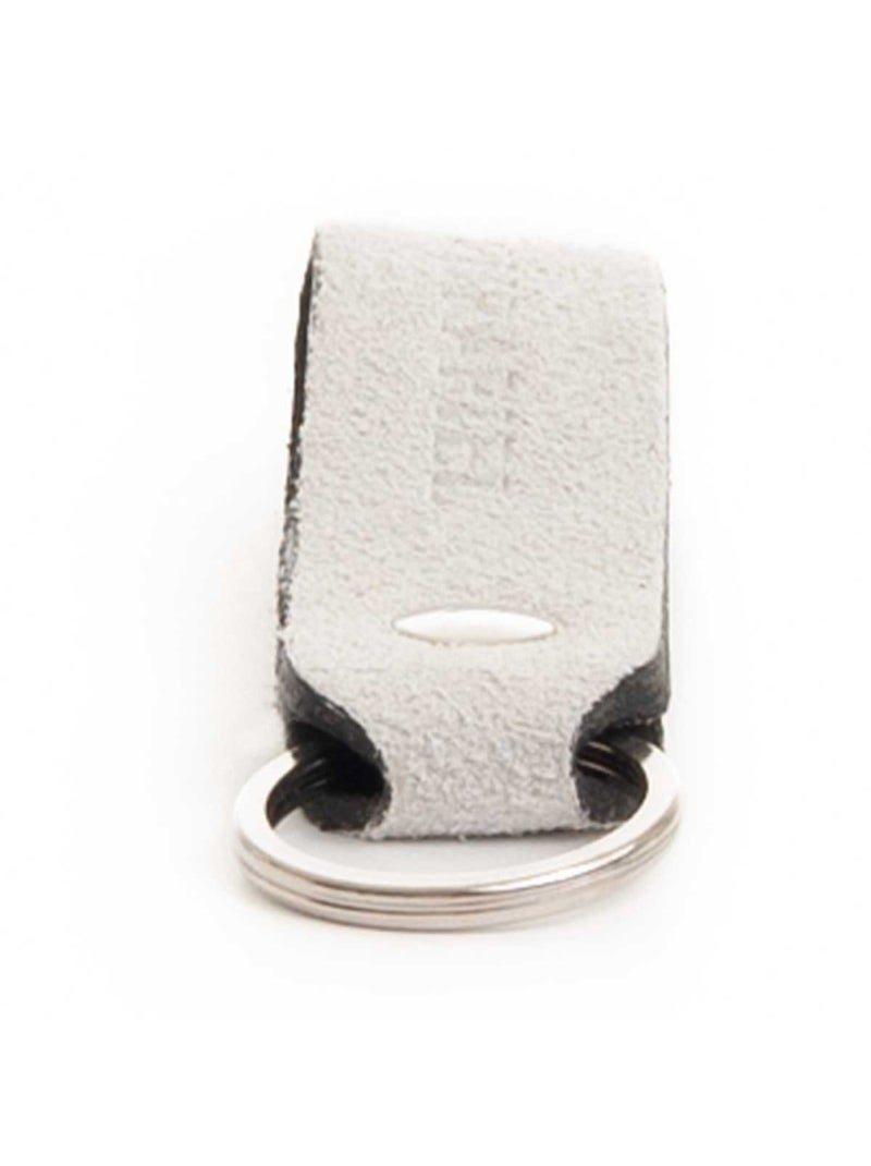Porte-clés Cuir Naturel Purapiel Blanc - Kiabi