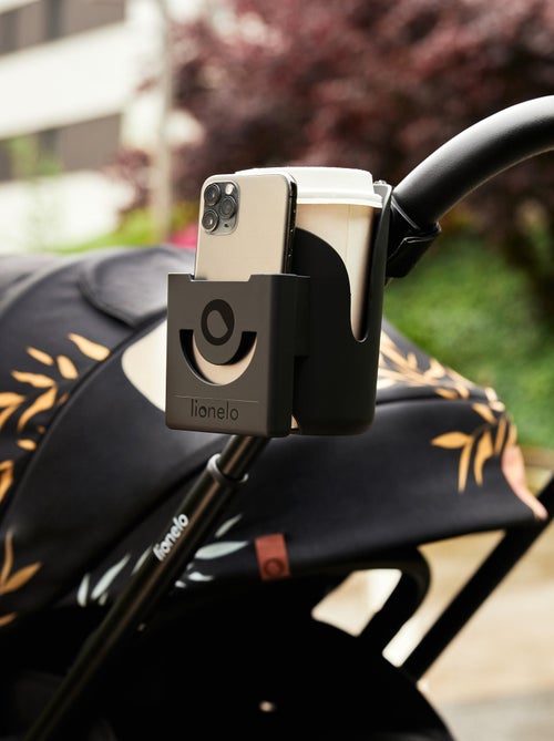 Porte-gobelet et porte-téléphone pour poussette - LIONELO Ove - 360° - Montage facile sans outils - Kiabi Porte-gobelet et porte-téléphone pour poussette - LIONELO Ove - 360° - Montage facile sans outils - Kiabi