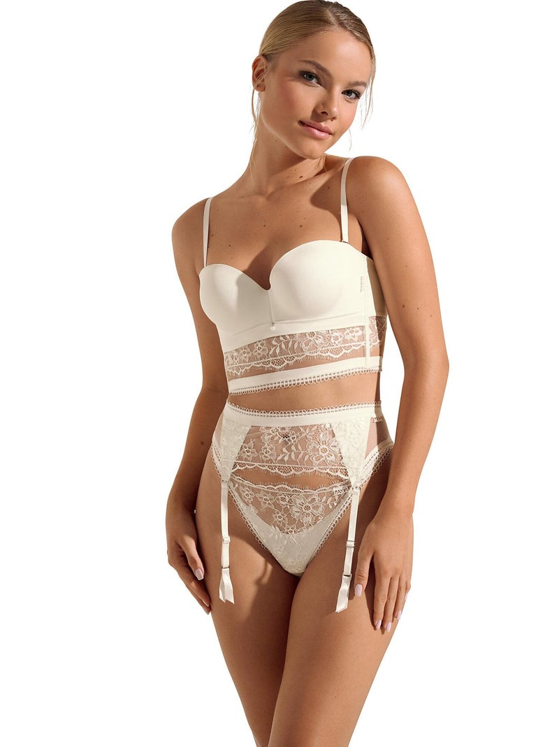 Porte-jarretelles daydream mariage Ecru - Kiabi