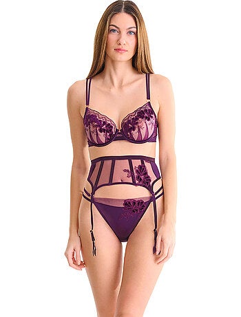 Porte-jarretelles velvet luxe
