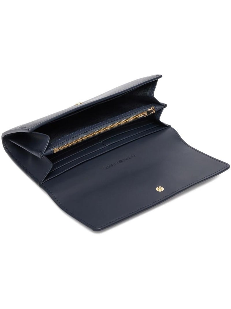 Portefeuille femme tommy hilfiger Bleu - Kiabi